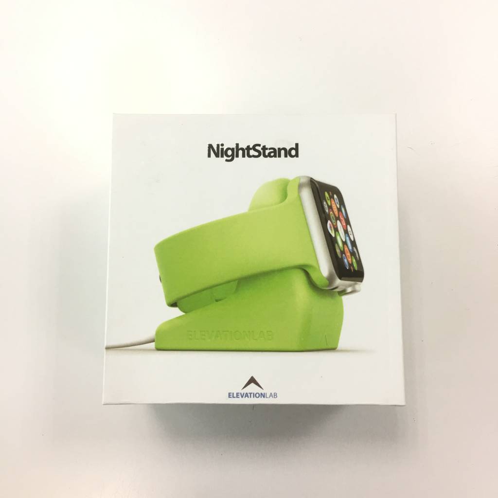 Стойка за зареждне за Apple Watch NightStand - Green