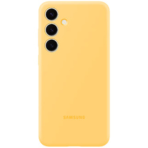 Silicone Case калъф за Samsung Galaxy S24+ Plus - Yellow