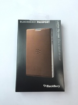 Leather Flip case калъф за BlackBerry Passport