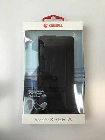 Кожен тефтер KRUSELL за Sony Xperia Z5
