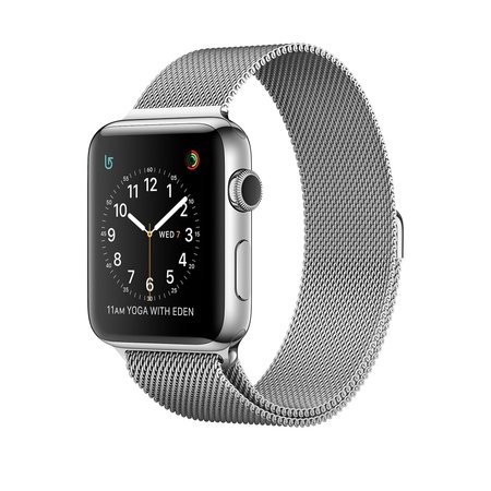 Stainless Steel Case with Milanese Loop 42mm