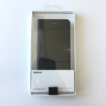 Leather Flip cover калъф за Nokia 8
