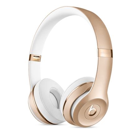 Слушалки Beats Solo3 Wireless On-Ear Headphones - Gold