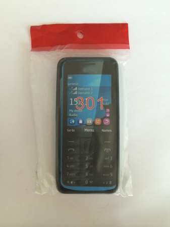 Силиконов гръб за Nokia 301