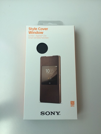 Style Cover Window калъф за Sony Xperia Z3+ plus SCR30