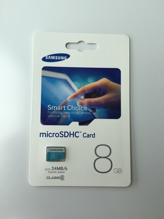 Micro SD Samsung 8GB