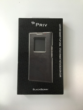 Leather Smart Flip Case калъф за BlackBerry Priv