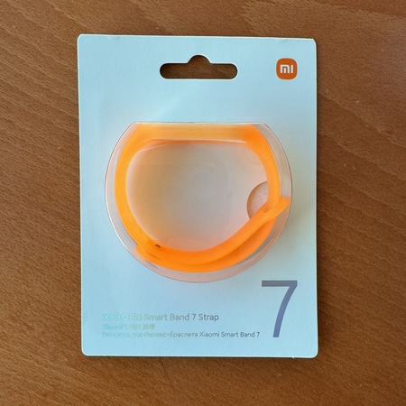 Каишка за Xiaomi Mi Band 7 - Neon Orange
