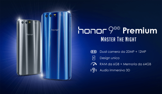 В Европа ще се продава премиум версията на Honor 9 с 6GB RAM