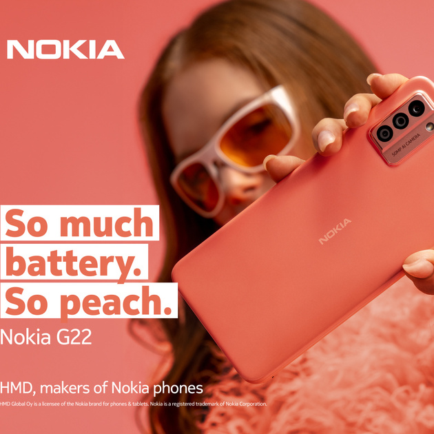 HMD пусна нова версия на Nokia G22 в So Peach прасковен цвят и с 256GB памет