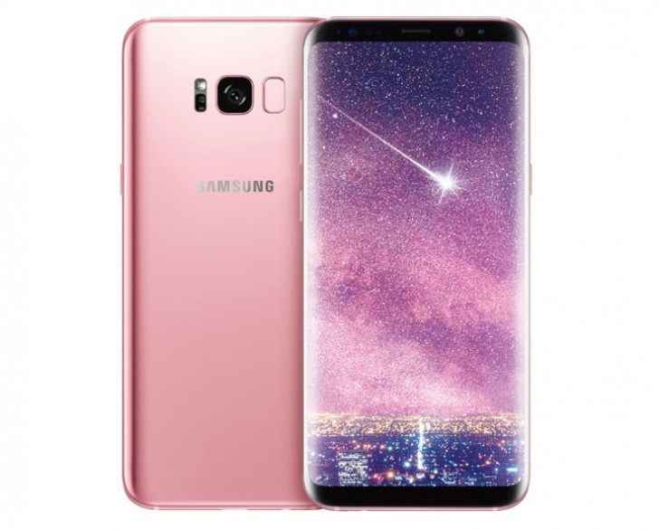 Samsung пускат розов Galaxy S8+ в Южна Корея