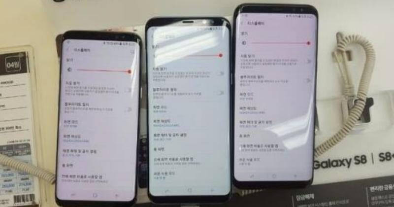 Червеникав оттенък по дисплеите на някои Galaxy S8 в Корея
