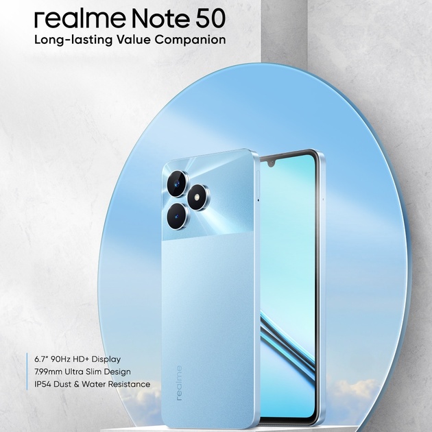 Realme Note 50 е официален