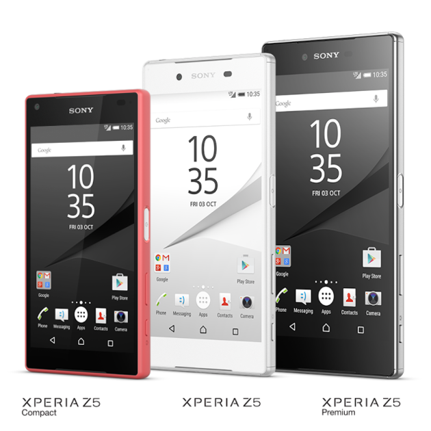 Sony Xperia Z5, Z5 Compact и Z5 Premium официално