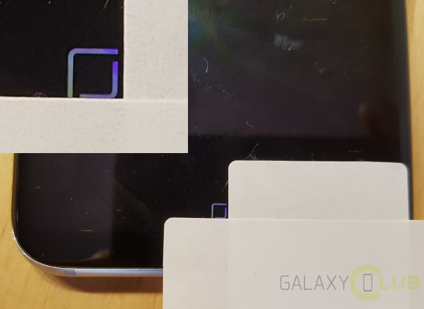 Home бутонът на Galaxy S8 се движи