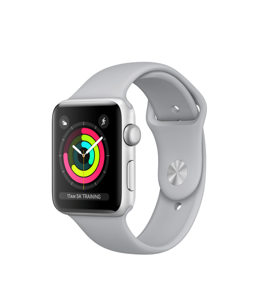 apple watch silver aluminum case