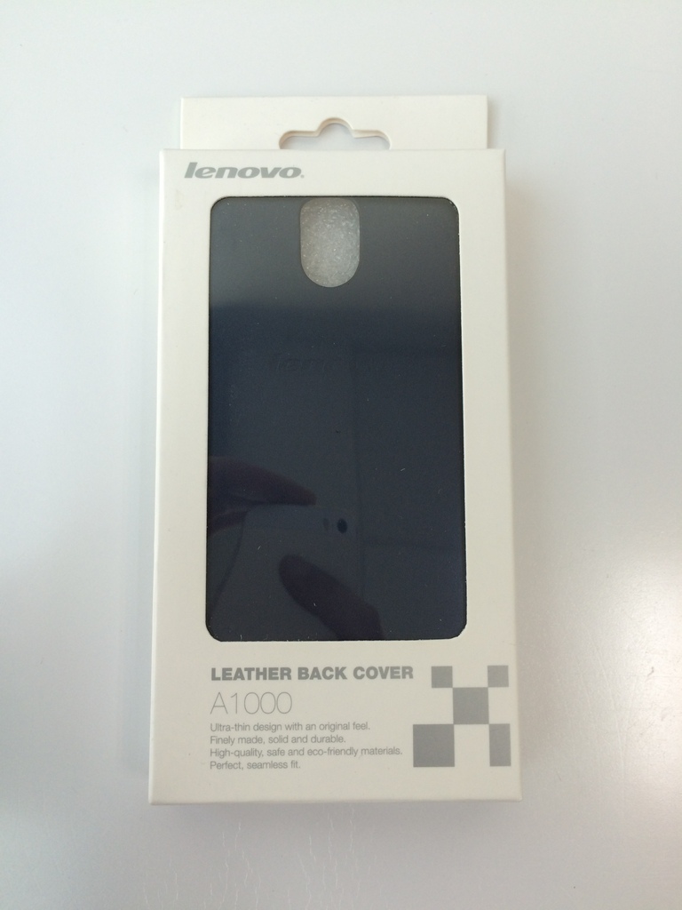 Leather back cover за Lenovo A1000