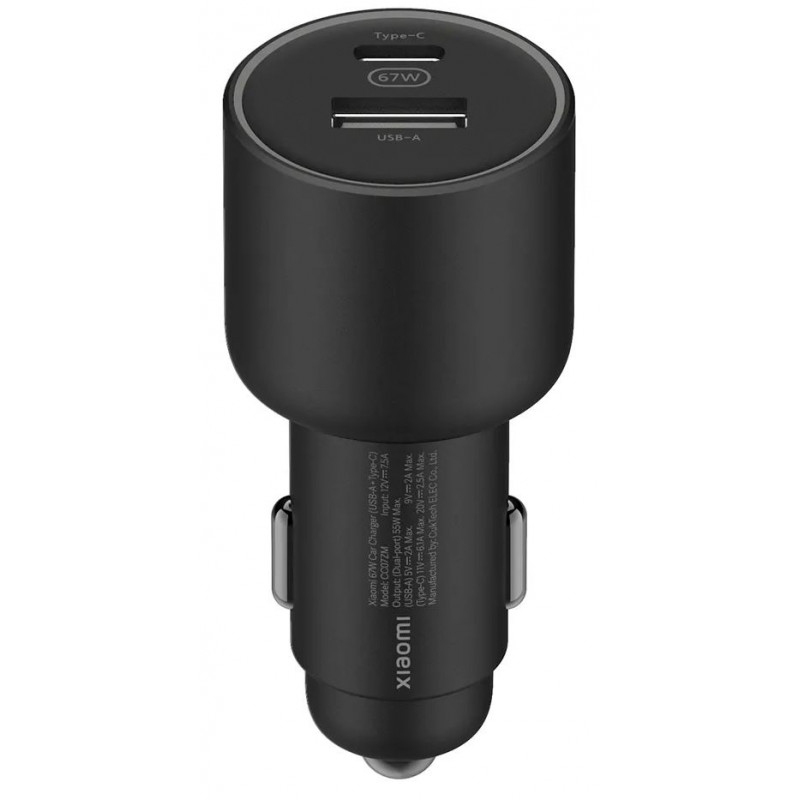 Зарядно за кола Xiaomi 67W Car Charger USB A + Type C