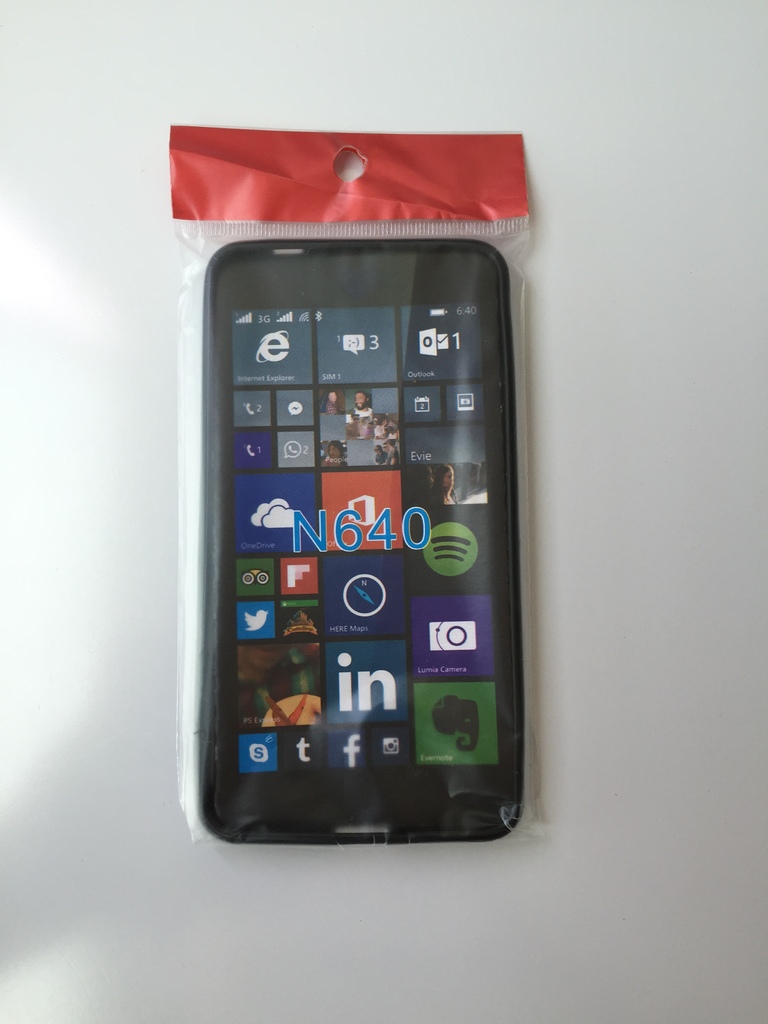 Силиконов гръб за Microsoft Lumia 640