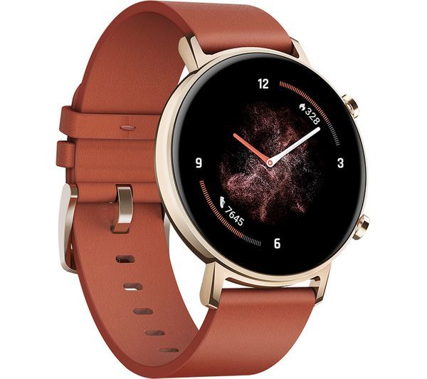 Huawei Watch GT 2 Reddish Brown Leather 42mm DAN-B19 42 mm, цена в