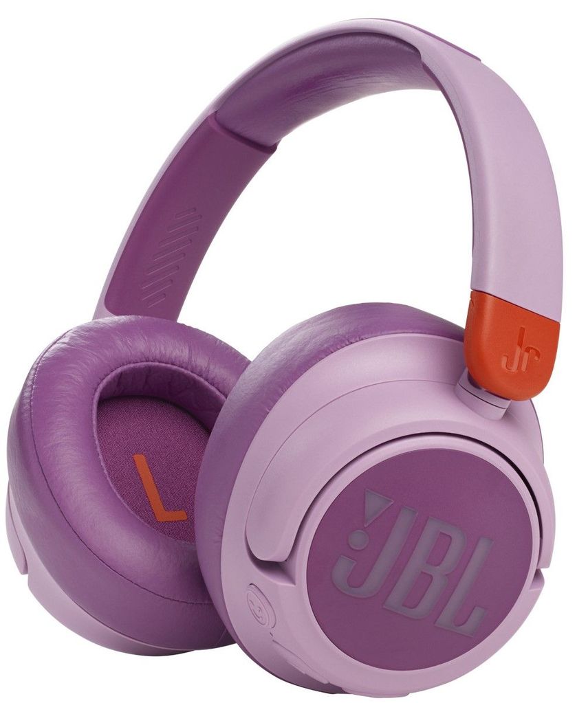 Bluetooth слушалки JBL JR460NC headphones - Pink
