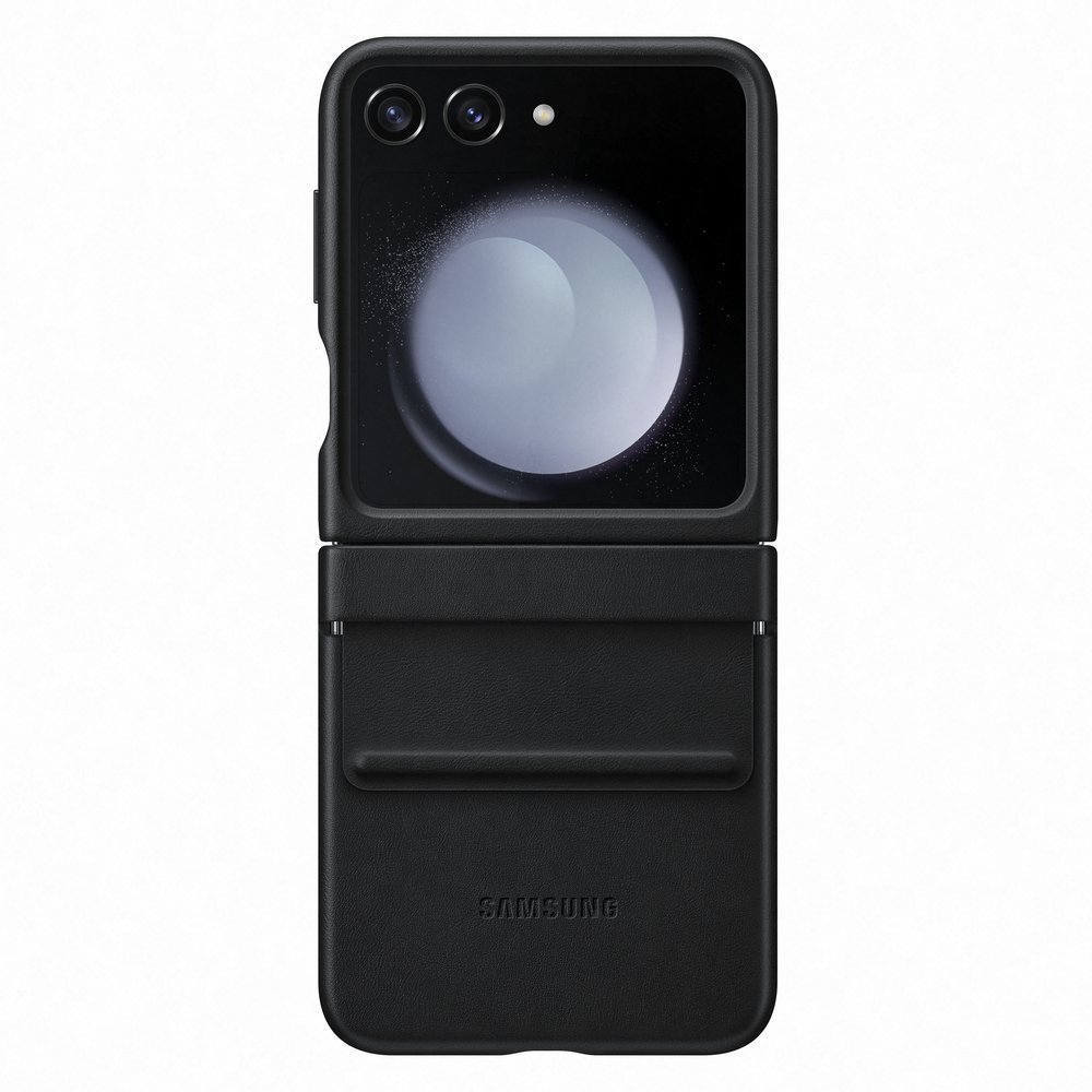Flap Eco Leather Cover кейс за Samsung Galaxy Z Flip 5 - Black