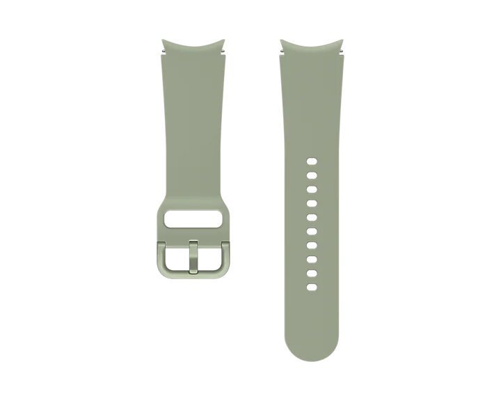 Силиконова каишка Bracelet Sport Band за Samsung Galaxy Watch 4 40/44mm M/L - Olive