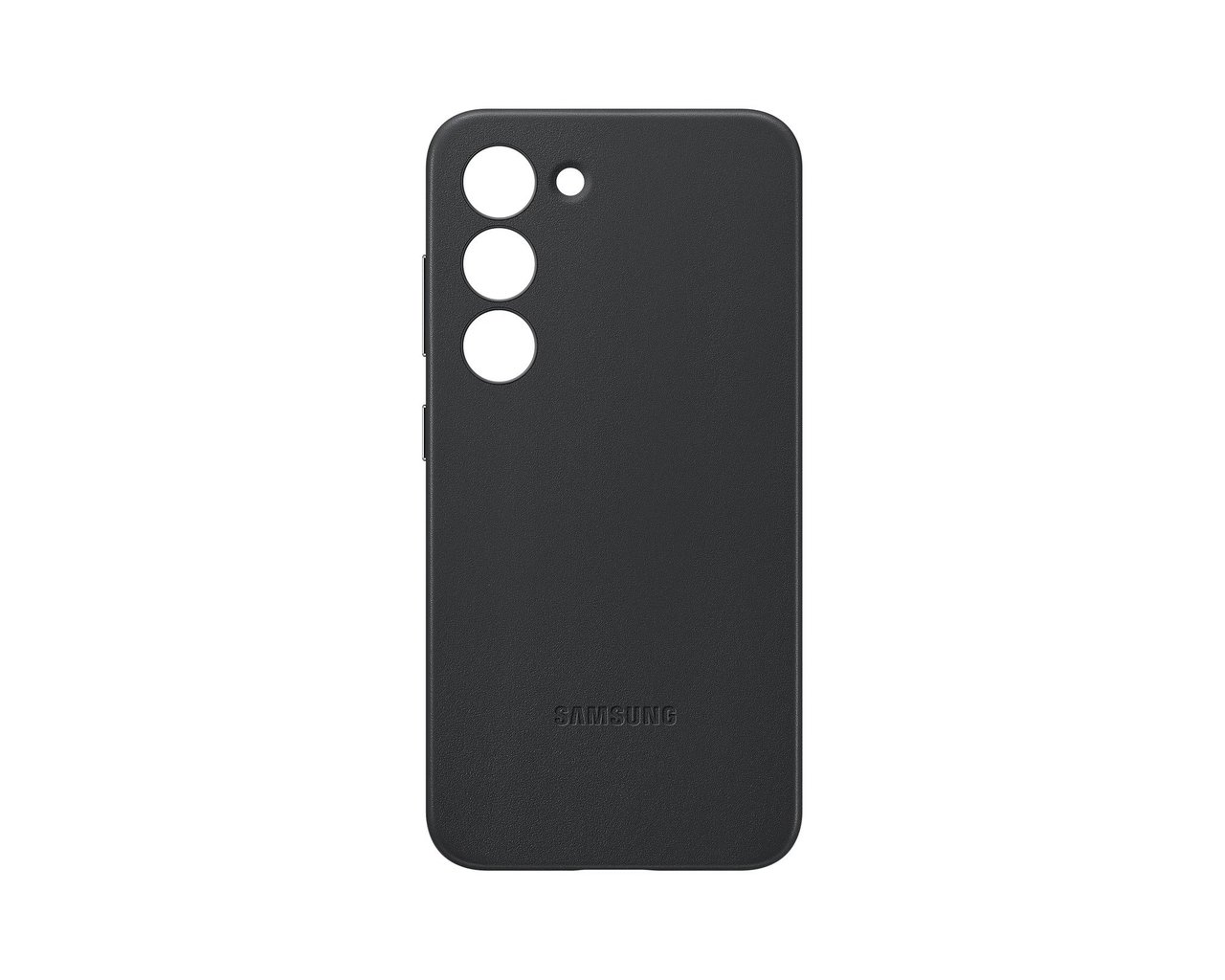 Кожен кейс Leather Cover за Samsung Galaxy S23 - Black