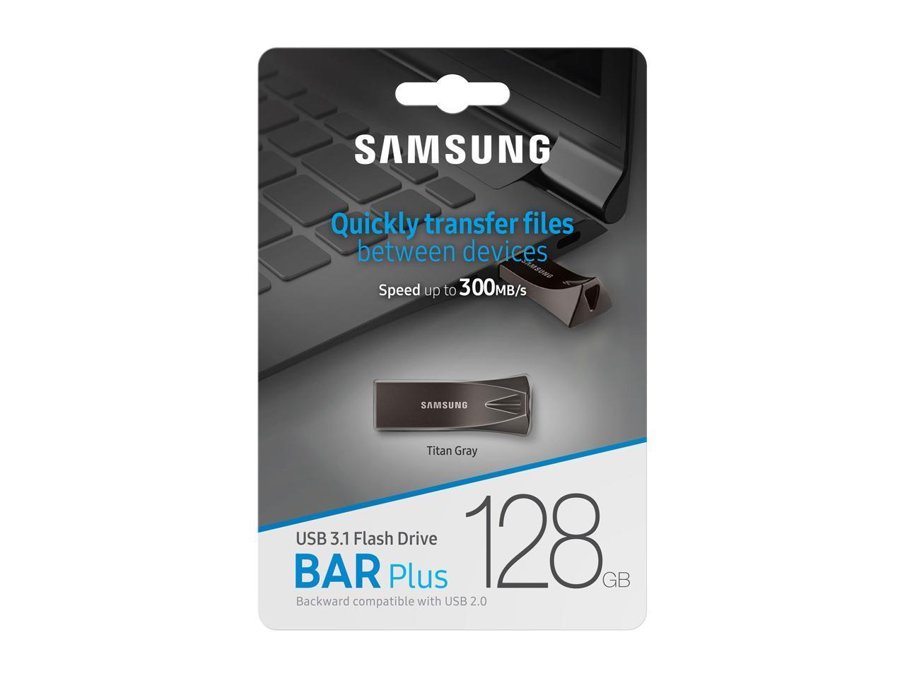 Флаш памет Samsung USB 3.1 Flash Drive Bar Plus 128GB 