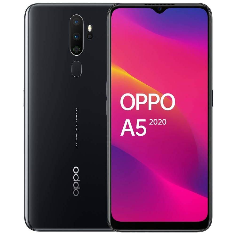 Oppo A5 (2020) 64GB + 3GB RAM Dual Sim Mirror Black, Dazzling White