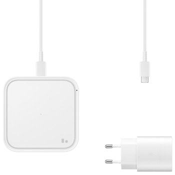 Безжично зарядно Samsung Super Fast Wireless Charger - White