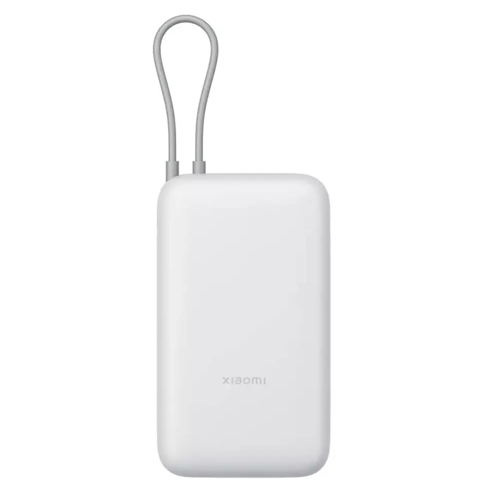 Xiaomi Power Bank 20000 mAh (Integrated Cable) 22.5W - Light Gray
