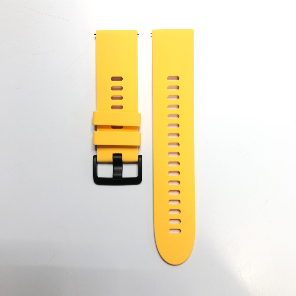 Силиконова каишка 22mm - Yellow
