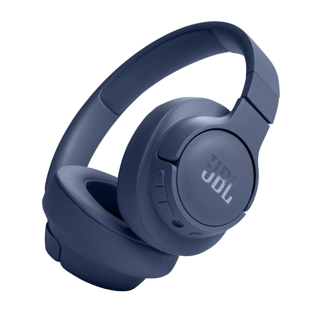 Bluetooth слушалки JBL T720BT headphones - blue