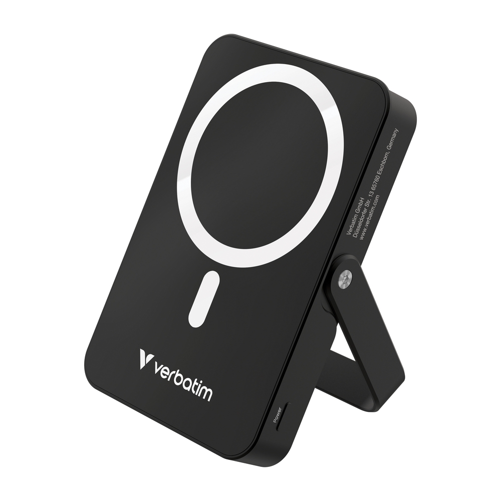Verbatim Charge'n'Go Power Bank 10000 mAh Magnetic Wireless - Black