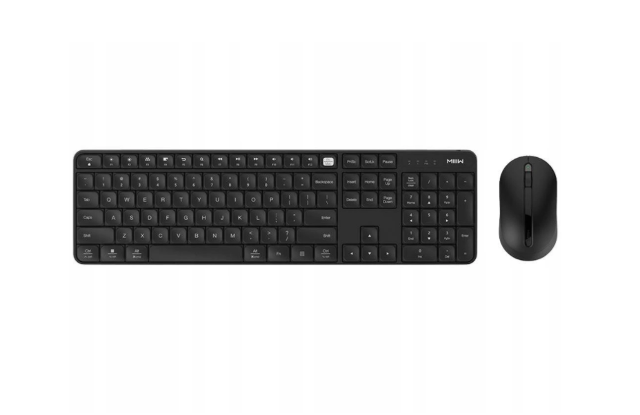 Безжична клавиатура и мишка Xiaomi MIIIW Wireless Combo - black