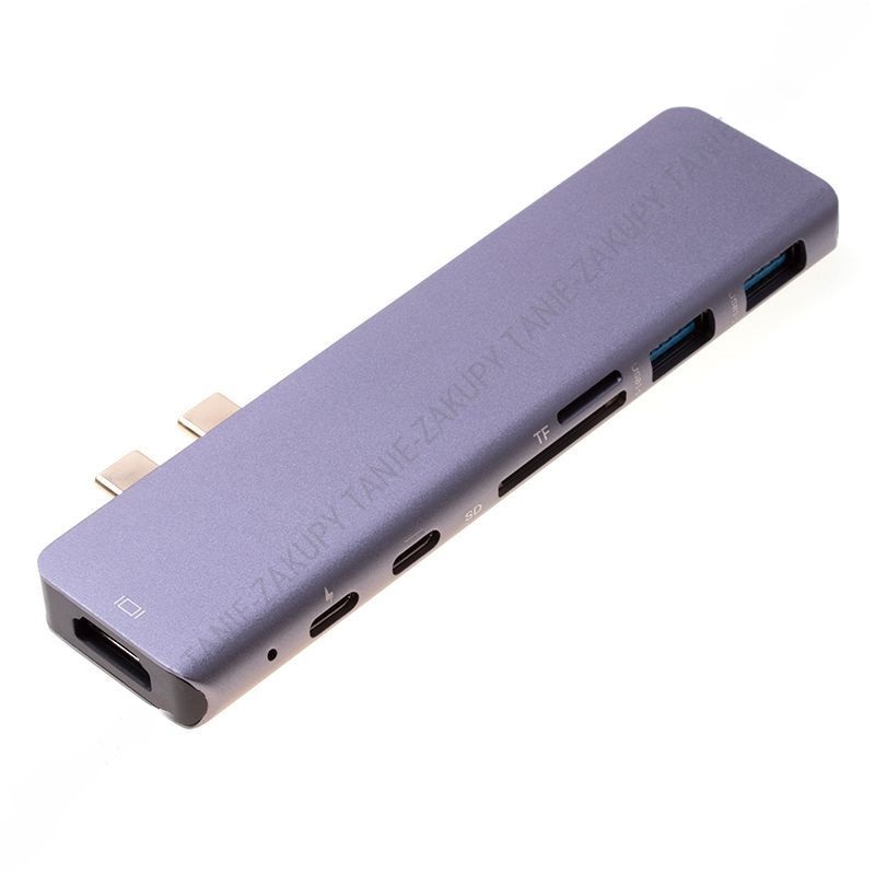 USB-C Multiport Adapter за Apple Macbook Pro 7 в 1 - Space gray