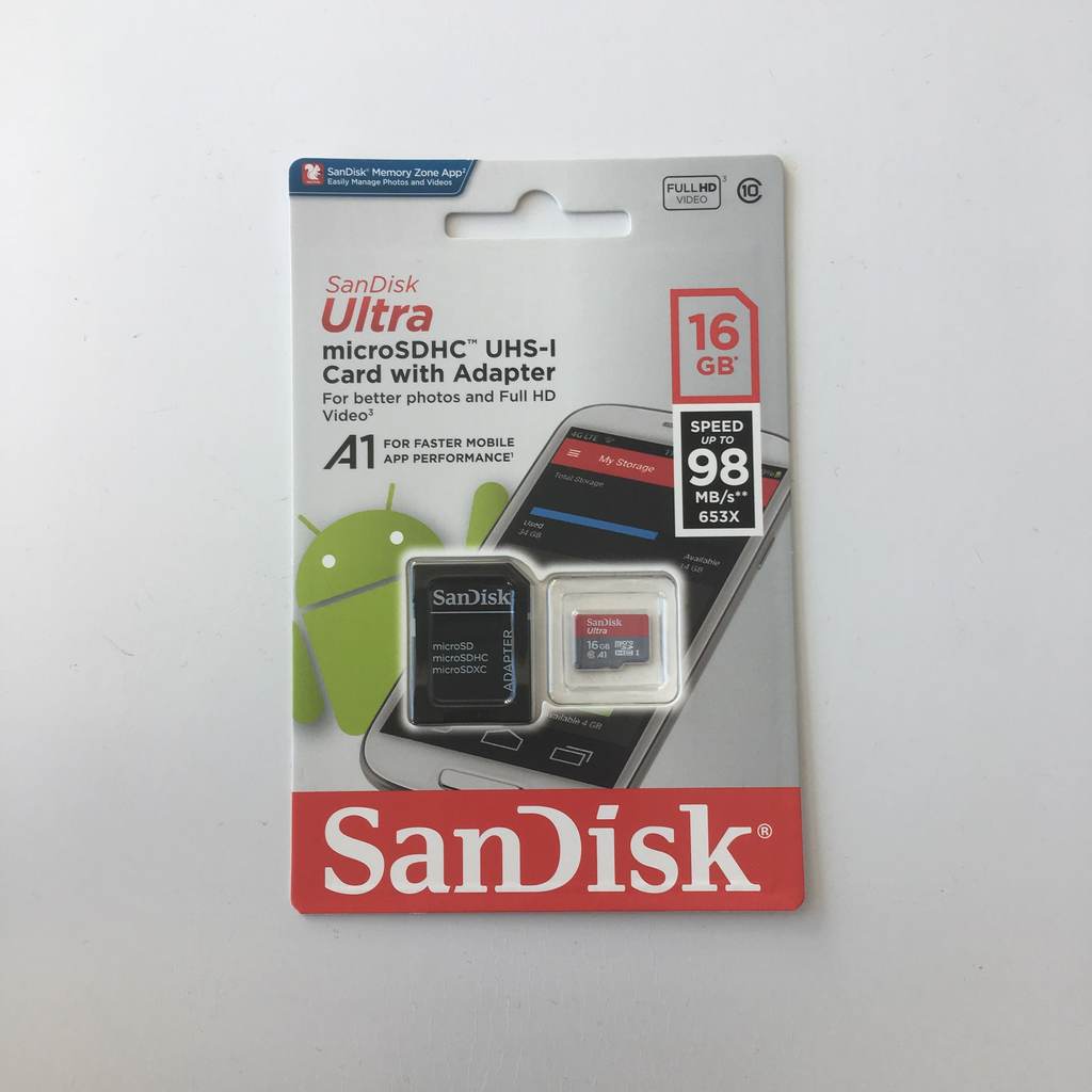 Micro SD SanDisk Ultra 16GB