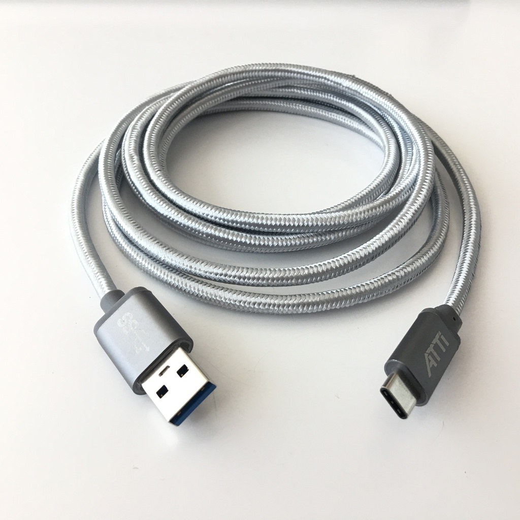 Армиран USB-C кабел на ATTI