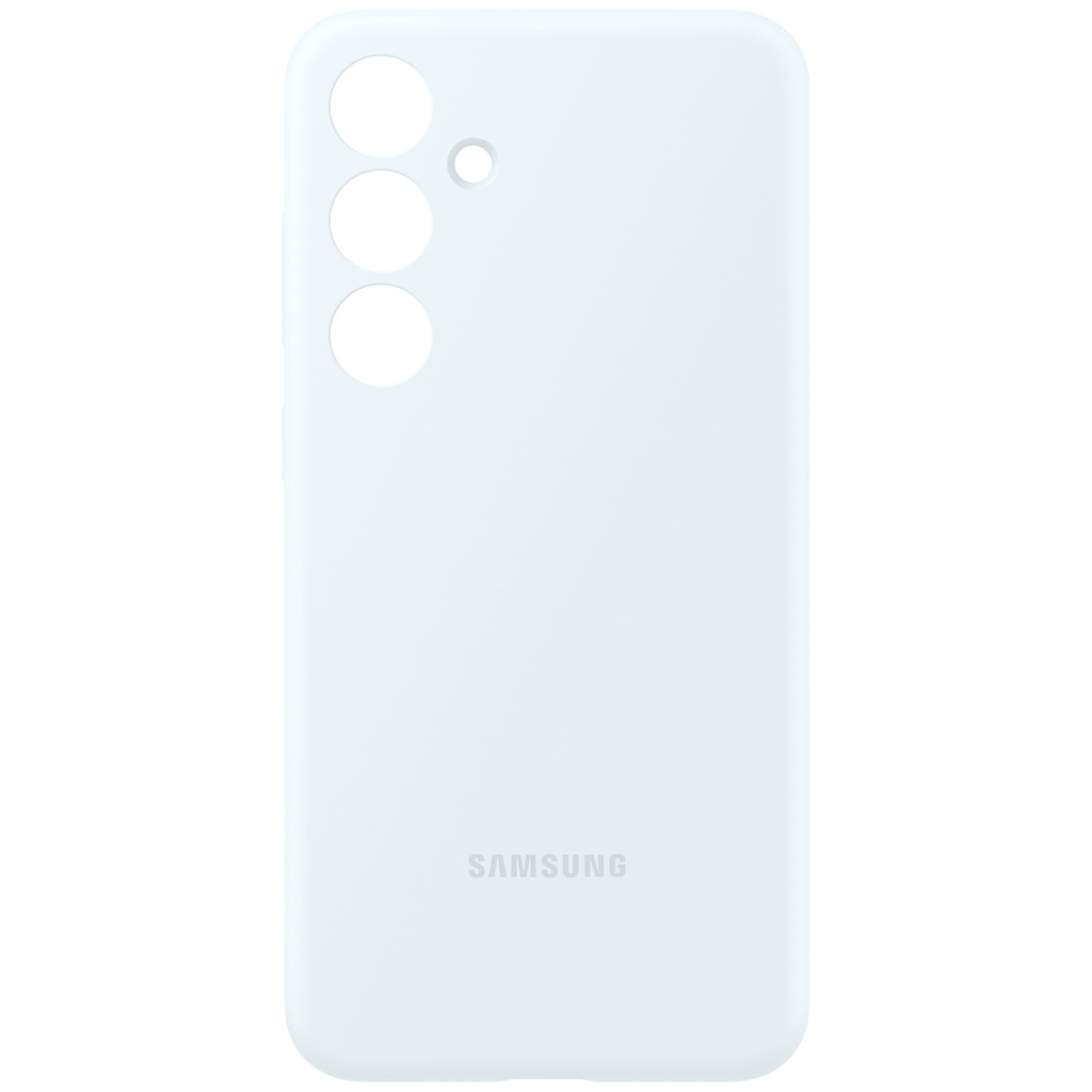 Silicone Case калъф за Samsung Galaxy S24+ Plus - White