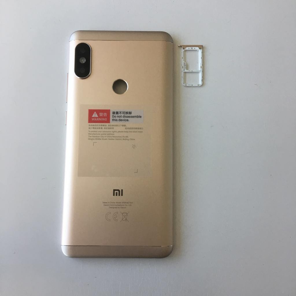 Заден панел за Xiaomi Redmi Note 5 (Pro) - Gold