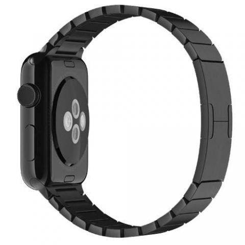 space black link bracelet 44mm