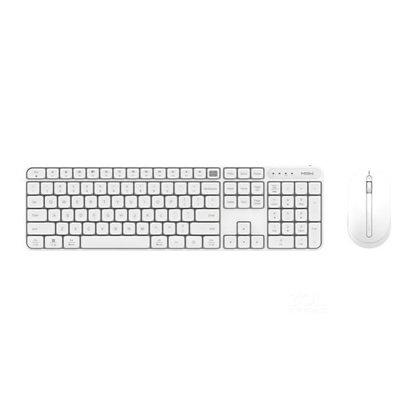 Безжична клавиатура и мишка Xiaomi MIIIW Wireless Combo - white