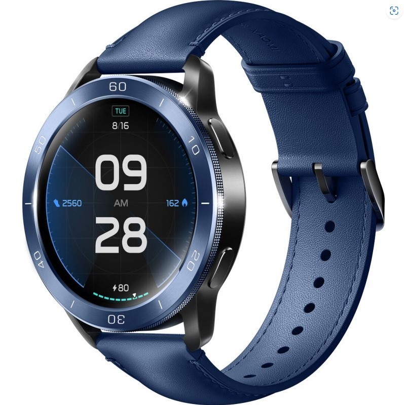 Каса за Xiaomi Watch S3 - Ocean Blue Bezel