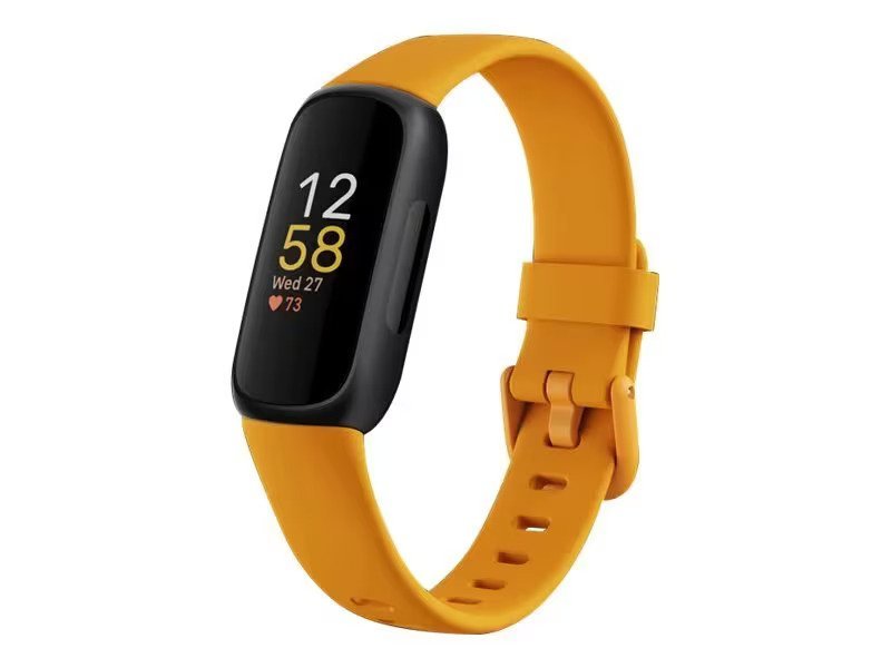 Fitbit Inspire 3 - Black/Morning Glow