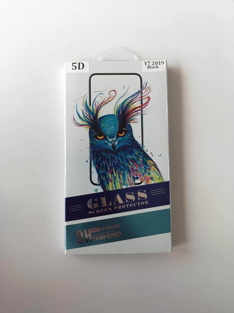 5D Стъклен протектор за Huawei Y7 (2019)