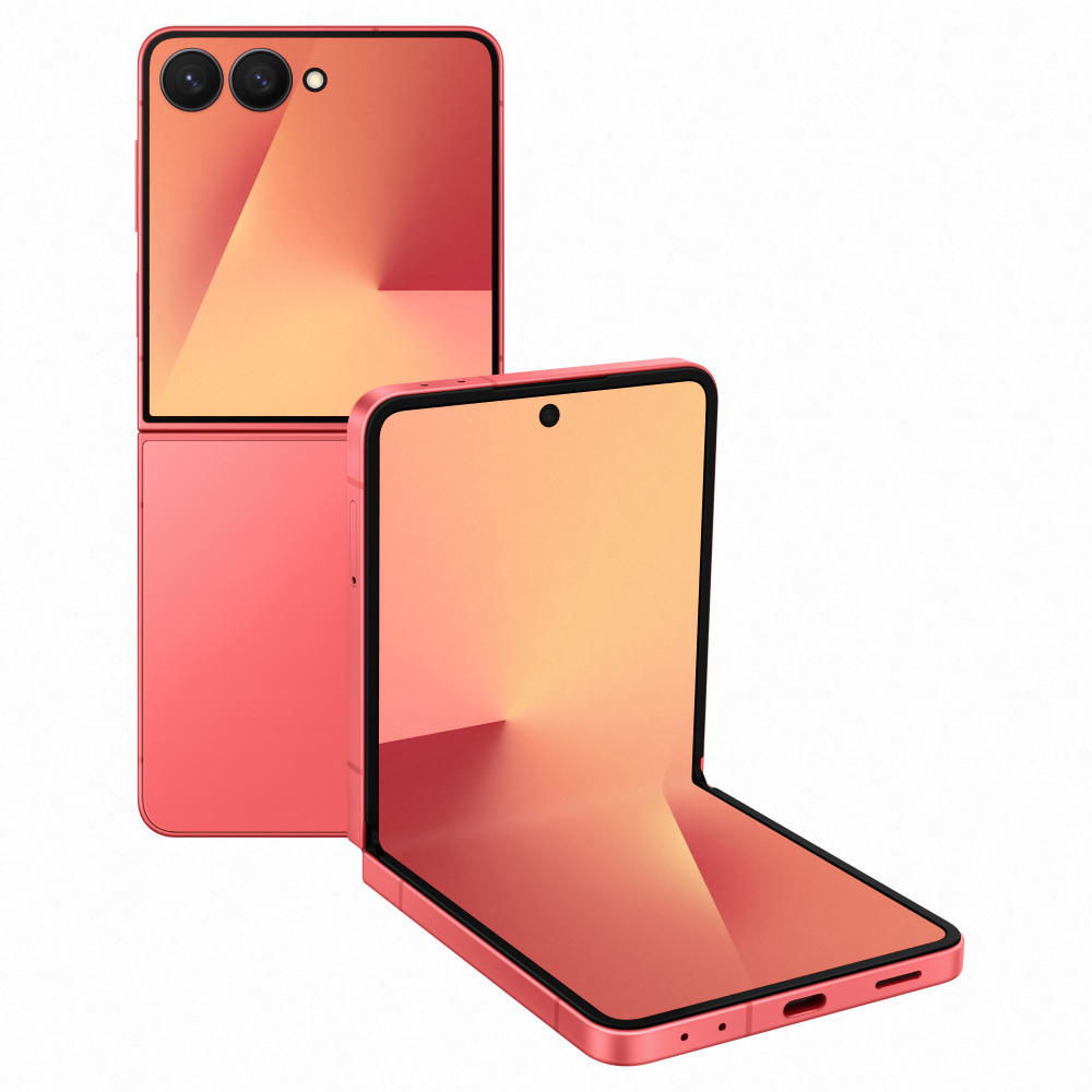 Samsung Galaxy Z Flip 7 5G 256GB + 12GB RAM - Coral Red