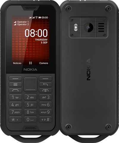 Nokia 800 Tough Dual Sim - Black