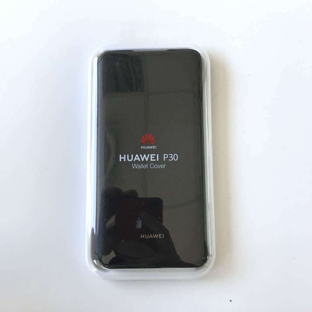 Оригинален кожен Wallet Cover калъф за Huawei P30