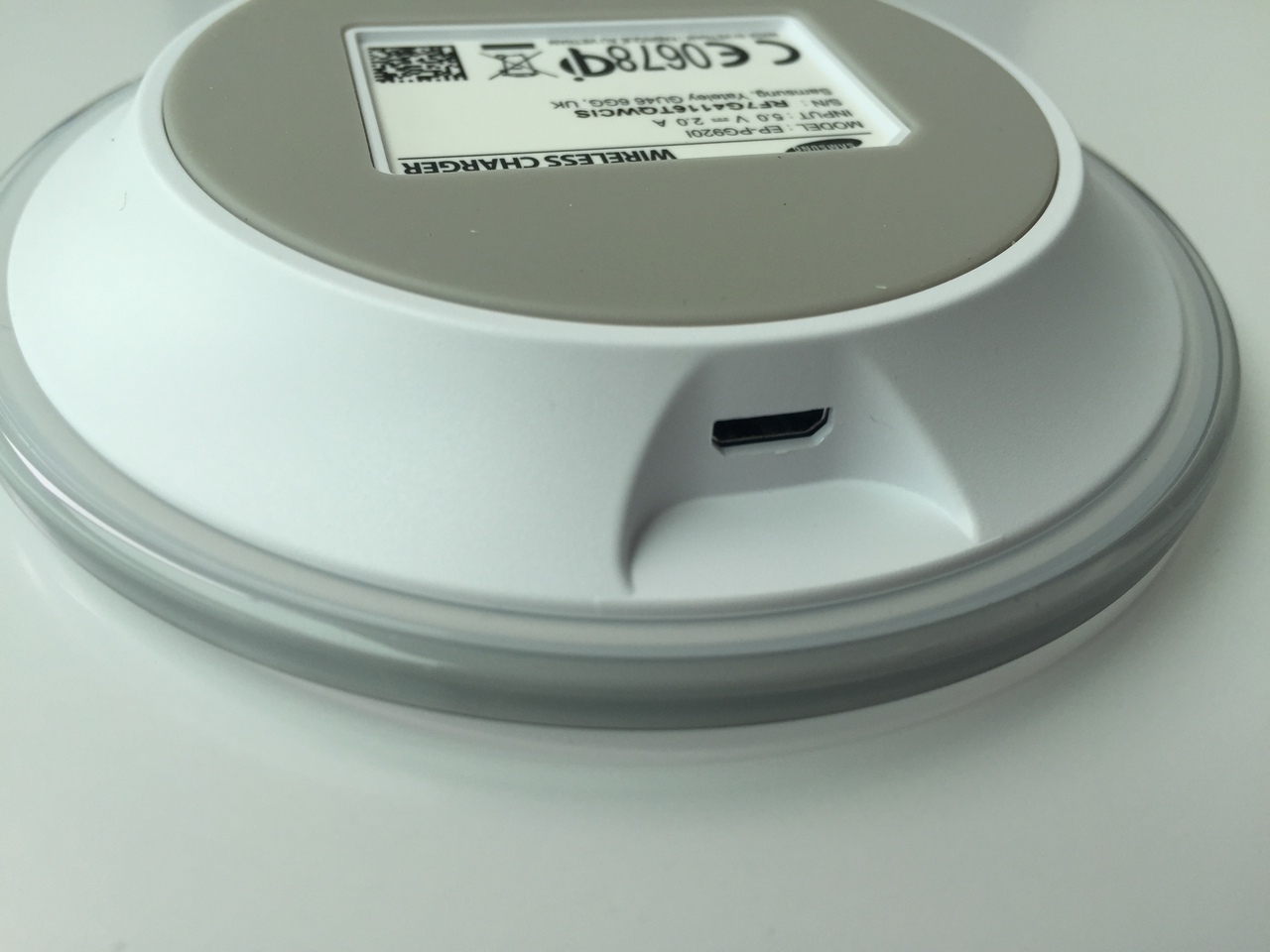 Wireless charger зарядно за Samsung Galaxy Note 5, модел: EP-PG920I